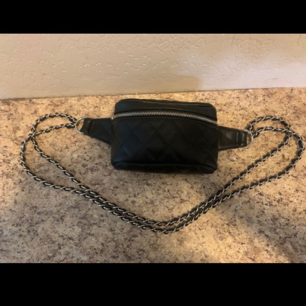 Black over the body satchel